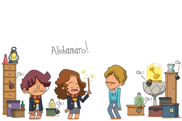 A Poudlard, humour et BD dans l&rsquo;univers d&rsquo;Harry Potter