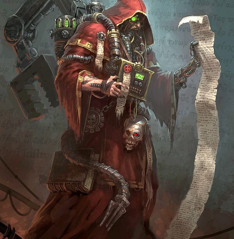 Hack le jeu de rôle: personnages pour Warhammer 40000