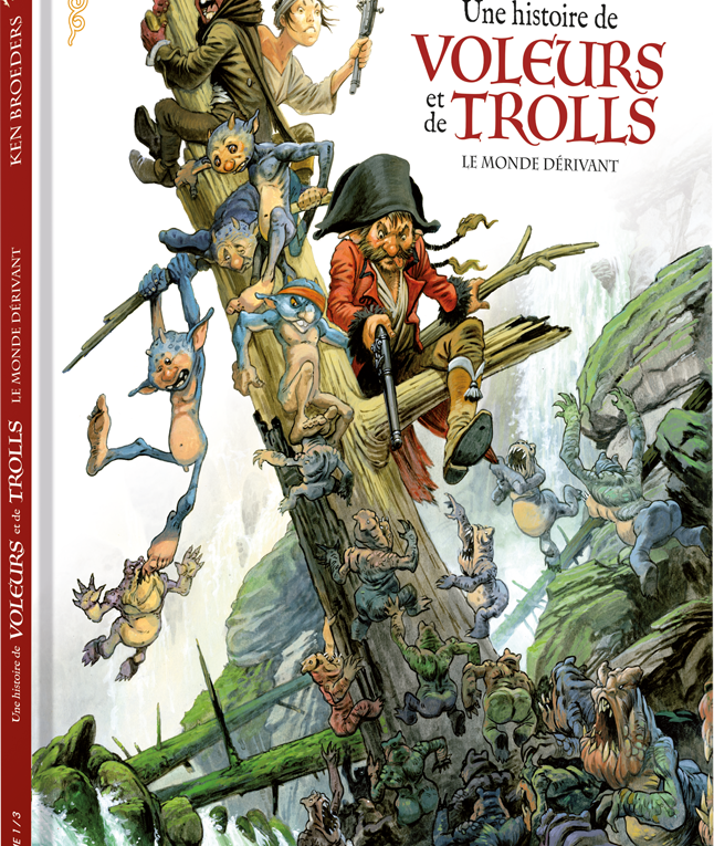 Inspi BD: Une histoire de voleurs et de Trolls, Le Monde Dérivant