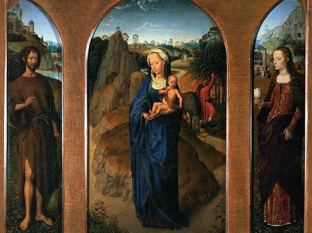 Le Triptyque du Repos pendant la fuite en Égypte