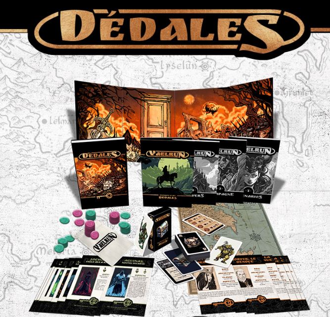 Dédales, le jeu de rôle qui m&rsquo;a tapé dans l’œil